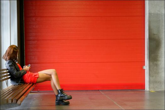 Robe rouge